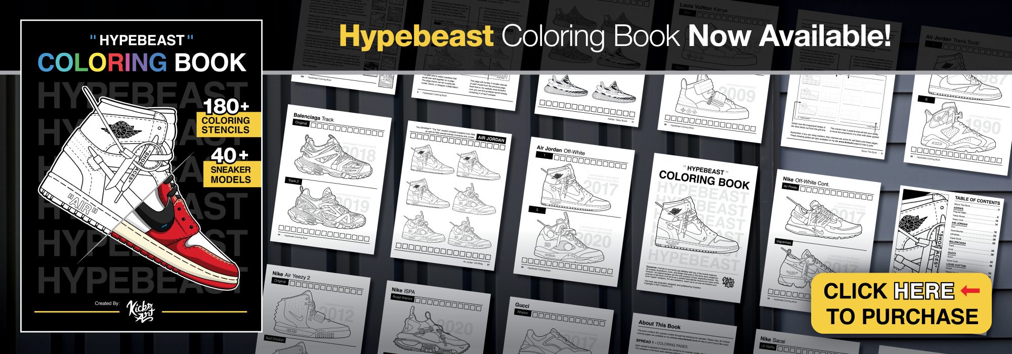 Download Free Sneaker Coloring Pages Kicksart